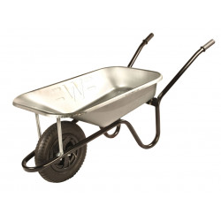 Walsall CGVP 85L Galvanised Heavy-Duty Builder's Wheelbarrow