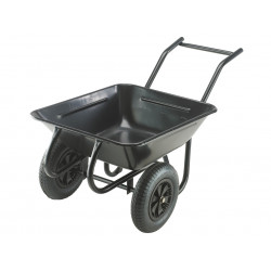 Walsall CON/TWIN/PB 175L Contractor Twin Wheelbarrow