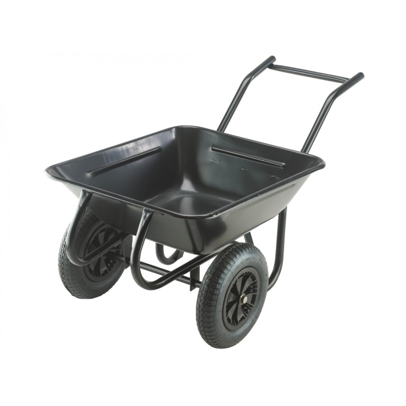 Walsall CON/TWIN/PB 175L Contractor Twin Wheelbarrow Walsall CON/TWIN/PB 175L Contractor Twin Wheelbarrow