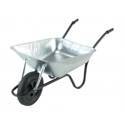 Walsall EAGVP 85L Galvanised Easi-Load Builder's Wheelbarrow