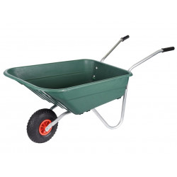Walsall GARGPP 90L Green Polypropylene Rosemoor Garden Wheelbarrow