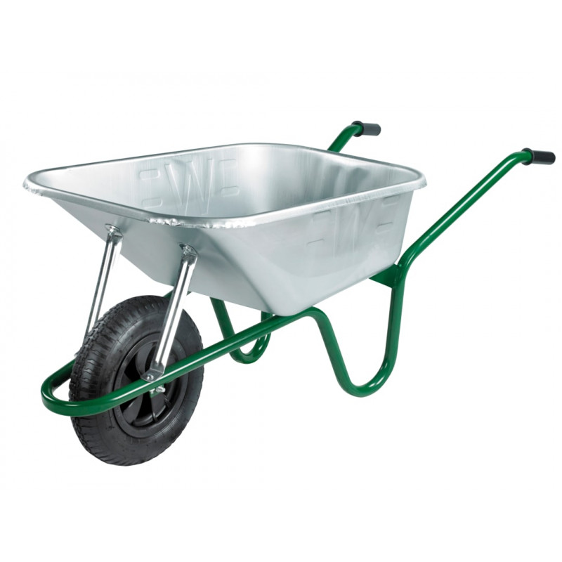 Walsall PGVP 120L Galvanised Professional Wheelbarrow Walsall PGVP 120L Galvanised Professional Wheelbarrow