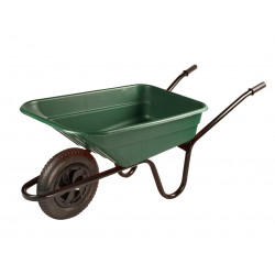 Walsall SHGP 90L Green Polypropylene Wheelbarrow