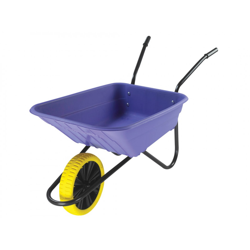 Walsall SHLILPP 90L Lilac Polypropylene Wheelbarrow - Puncture Proof Walsall SHLILPP 90L Lilac Polypropylene Wheelbarrow - Puncture Proof