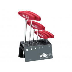 Wiha 00953 L-key with T-handle Set, 8 Piece