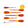 Wiha 00834 SoftFinish® electric SL/PH Screwdriver Set, 7 Piece