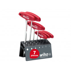Wiha 00953 L-key with T-handle Set, 8 Piece