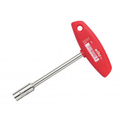 Wiha 01007 Internal Square Nut Driver with T-handle 10 x 125mm