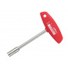 Wiha 01007 Internal Square Nut Driver with T-handle 10 x 125mm
