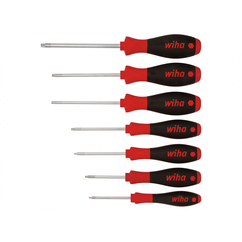 Wiha 01299 SoftFinish® TORX® Screwdriver Set, 7 Piece Wiha 01299 SoftFinish® TORX® Screwdriver Set, 7 Piece