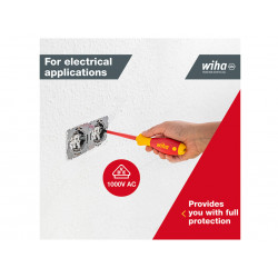 Wiha 00834 SoftFinish® electric SL/PH Screwdriver Set, 7 Piece