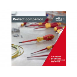 Wiha 00833 SoftFinish® electric SL/PH Screwdriver Set, 6 Piece