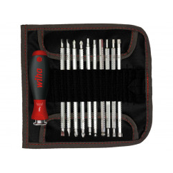 Wiha 03591 SYSTEM 6 SoftFinish® Interchangeable Screwdriver Set, 12 Piece