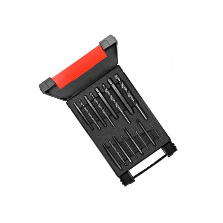 Wiha 03988 Screw Extractor Set, 16 Piece