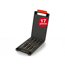 Wiha 03988 Screw Extractor Set, 16 Piece