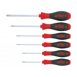 Wiha 07155 SoftFinish® TORX® Screwdriver Set, 6 Piece