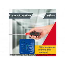 Wiha 03591 SYSTEM 6 SoftFinish® Interchangeable Screwdriver Set, 12 Piece