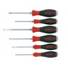 Wiha 21250 SoftFinish® SL/PH Hex Blade Screwdriver Set, 7 Piece