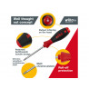 Wiha 07153 SoftFinish® SL/PZ Screwdriver Set, 6 Piece