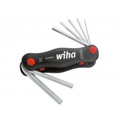 Wiha 23037 PocketStar Hex Key Set, 7 Piece (1.5-6mm)