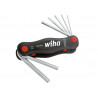 Wiha 23037 PocketStar Hex Key Set, 7 Piece (1.5-6mm)