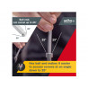 Wiha 07192 ProStar Hex Ball End L-key Set, 9 Piece