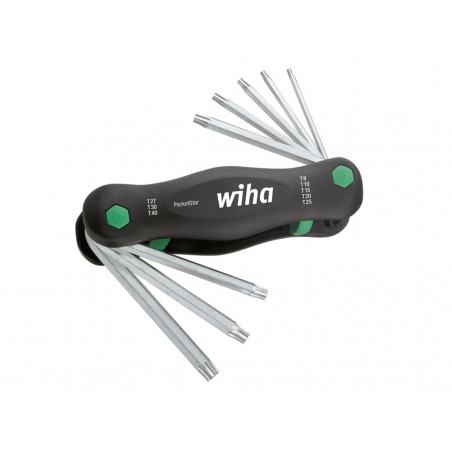 Wiha 23049 PocketStar TORX® Key Set, 8 Piece