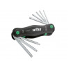 Wiha 23049 PocketStar TORX® Key Set, 8 Piece