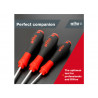 Wiha 07152 SoftFinish® SL/PH Screwdriver Set, 6 Piece