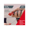 Wiha 07153 SoftFinish® SL/PZ Screwdriver Set, 6 Piece