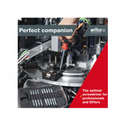 Wiha 03591 SYSTEM 6 SoftFinish® Interchangeable Screwdriver Set, 12 Piece
