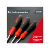 Wiha 07153 SoftFinish® SL/PZ Screwdriver Set, 6 Piece