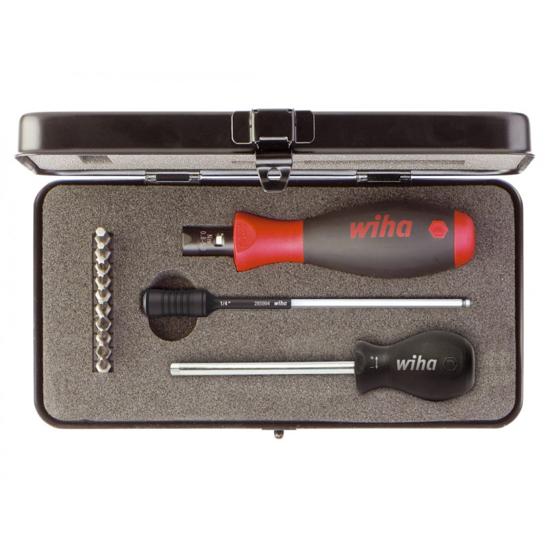 Wiha 26893 TorqueVario®-S Screwdriver Set, 14 Piece Wiha 26893 TorqueVario®-S Screwdriver Set, 14 Piece