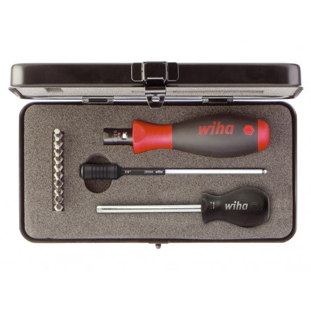 Wiha 26893 TorqueVario®-S Screwdriver Set, 14 Piece