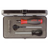 Wiha 26893 TorqueVario®-S Screwdriver Set, 14 Piece