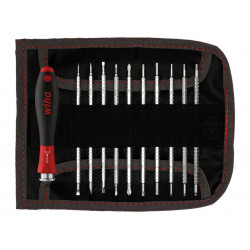 Wiha 27820 SYSTEM 4 SoftFinish® Interchangeable Screwdriver Set, 12 Piece