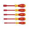 Wiha 29466 SoftFinish® electric Hex Nut Driver Set, 5 Piece