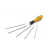 Wiha 31499 SYSTEM 4 SoftFinish® ESD Interchangeable Screwdriver Set, 12 Piece