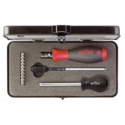 Wiha 34614 TorqueVario®-S TORX® Screwdriver Set, 14 Piece