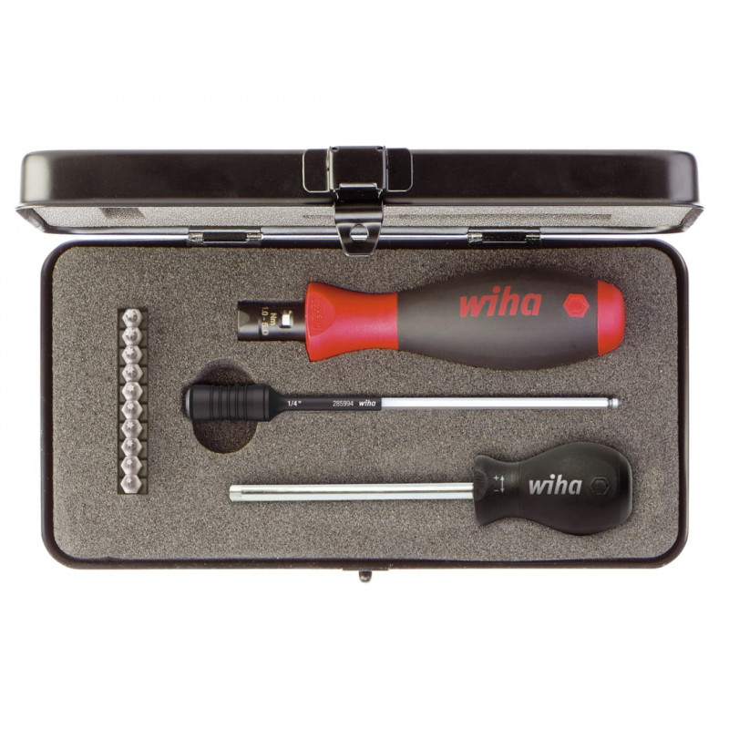 Wiha 34614 TorqueVario®-S TORX® Screwdriver Set, 14 Piece