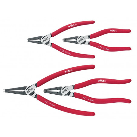 Wiha 34708 MagicTips® Classic Circlip Pliers Set, 4 Piece