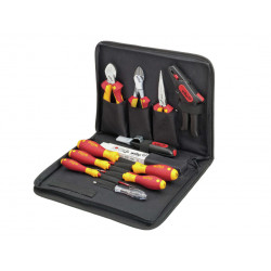 Wiha 36389 electrician Tool Set, 13 Piece