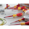 Wiha 36455 SoftFinish® electric slimFix SL/PZ Screwdriver Set, 6 Piece