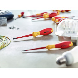 Wiha 38362 SoftFinish® electric SL/PH/PZS Screwdriver Set, 6 Piece