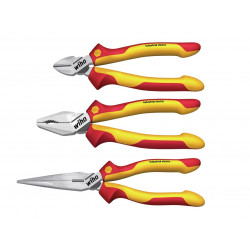 Wiha 38637 Industrial electric Pliers Set, 3 Piece