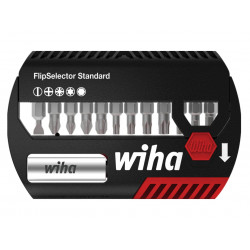Wiha 39078 FlipSelector Bit Set, 13 Piece
