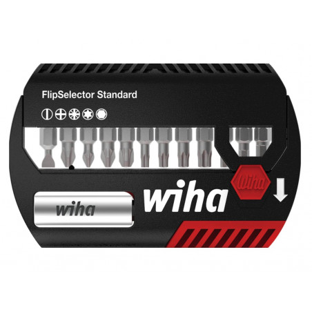 Wiha 39078 FlipSelector Bit Set, 13 Piece
