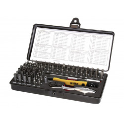Wiha 39971 ESD Micro-bit Set, 66 Piece (inc. Case)