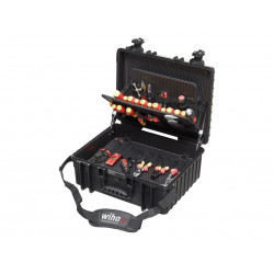 Wiha 40523 Competence XL electrician Tool Kit, 82 Piece (inc. Case)