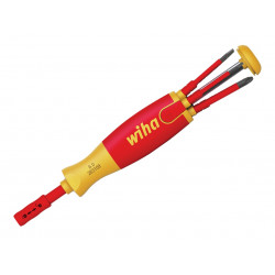 Wiha 41158 electric LiftUp Bit Magazine TX Screwdriver Set, 6 Piece